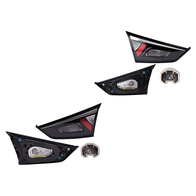 Par de Calaveras DEPO Yaris 2016 A 2020 Toyota Interior Ambos lados