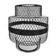 thumbnail image 2 of Accesorios de iluminación de techo Pantalla de lámpara Alambre de metal Cubierta de jaula de luz Lámparas Pantalla de iluminación de protección para Negro Salvador Sombra de luz colgante, 2 of 10