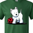 thumbnail image 4 of Inktastic Westie with Ball T-Shirt, 4 of 5