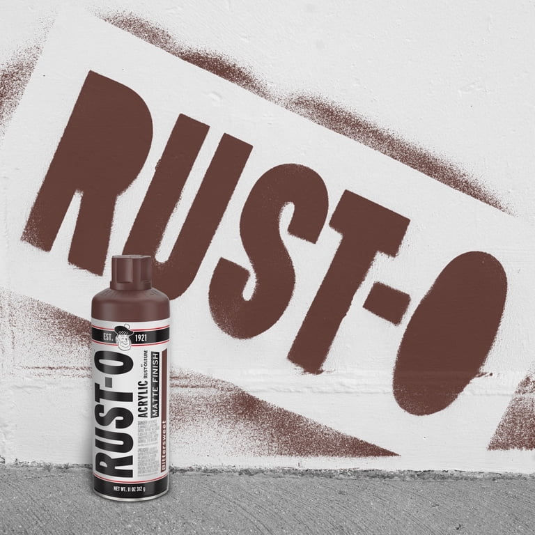 Bittersweet, Rust-Oleum Rust-O Acrylic Matte Spray Paint-392226
