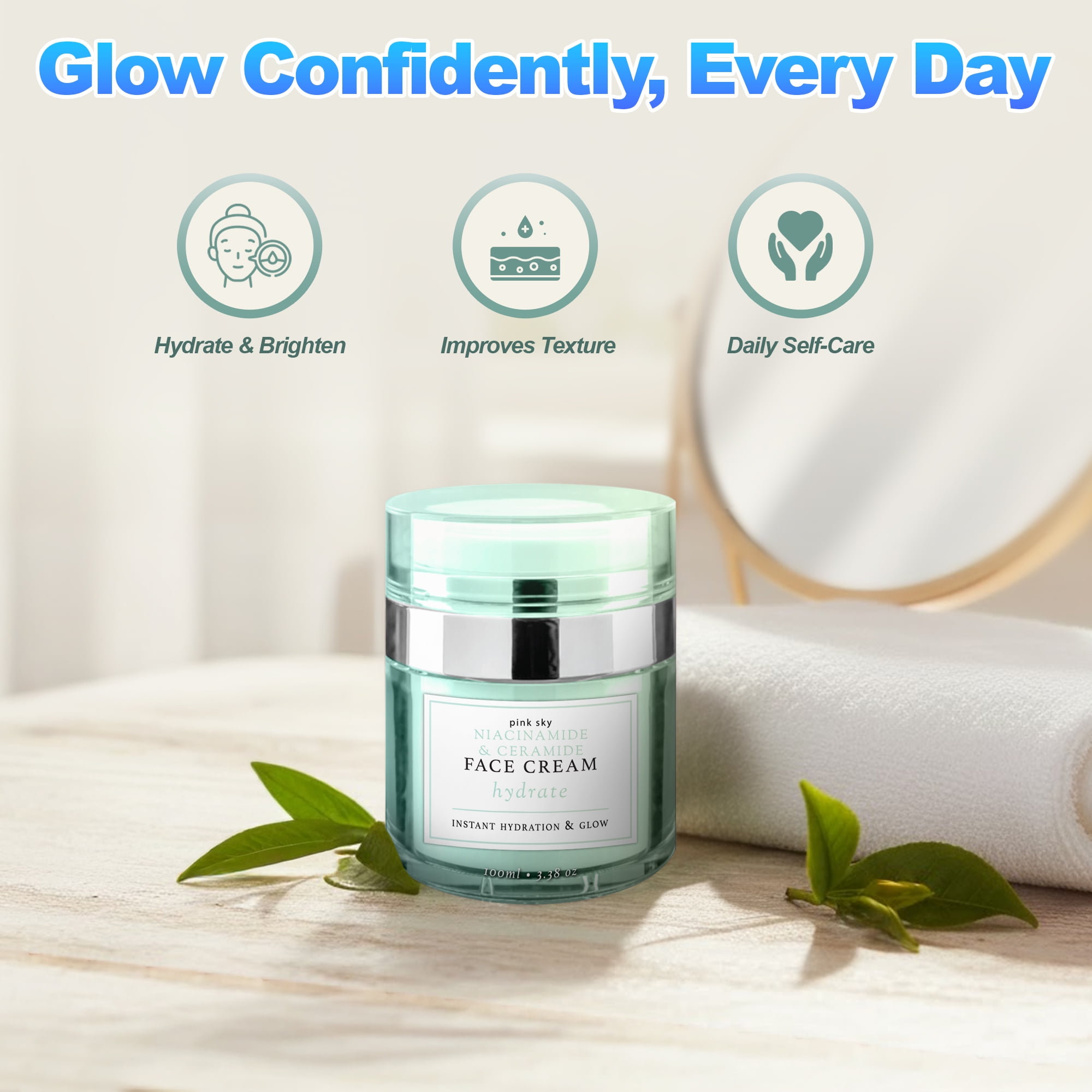 Pink Sky Face Cream instant hydration and glow Face Cream 100ml