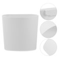 thumbnail image 2 of 6Pcs Simple Style White Round Plastic Trolley Storage Cup for Home Use, 2 of 9