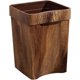 thumbnail image 1 of OULII De Basura De Plástico Estilo Con Imitación Madera Color Café, 1 of 7