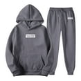 thumbnail image 4 of Women'S Sweatsuits - Long Sleeve Hoodie With Sweatpants Womens Matching Sets Fall Lounge Sets, 4 of 4