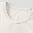 thumbnail image 4 of Delliss Girl's Solid Color Crew Neck Tank T-Shirt Fashion Casual Top 2-15 Years, 4 of 5