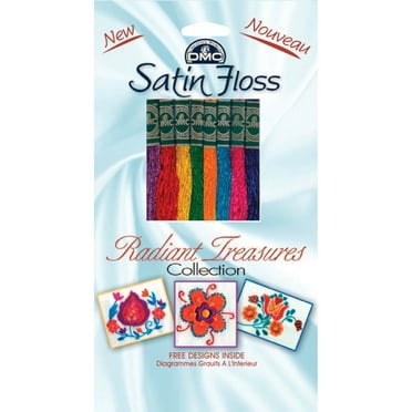 DMC Satin Floss Pack - Radiant Treasures - 8.7 yards - 8 skeins