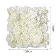 thumbnail image 5 of Flor artificial rosa hortensia fondo de pared flor falsa boda interior decoraciones de tiro fila de flores, 5 of 5