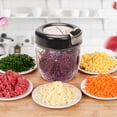 thumbnail image 2 of Picadora Manual De Frutas Y Verduras, Cortadora De Alimentos, Trituradora De Nueces Y Cebolla, Accesorios De Cocina Multifuncionales Vogacara HA024312-02, 2 of 6