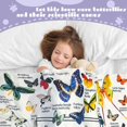 thumbnail image 2 of Butterfly Blanket for Girls to My Daughter Flannel Throw Blanket Butterfly Themed Birthday Gifts from Mom for Daughter 50×60 inches, 2 of 6
