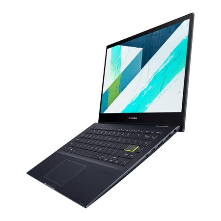 ASUS VivoBook Flip 14 Thin and Light 2-in-1 Laptop, 14" FHD Touch Display, AMD Ryzen 5 5500U, 8GB RAM, 512GB SSD, Stylus, Fingerprint Reader, Windows 11 Home, Bespoke Black, TM420UA-DS52T
