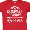 thumbnail image 4 of Inktastic Grandma Grandpa Love Me Grandchild Boys or Girls Baby Bodysuit, 4 of 5