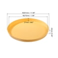 thumbnail image 2 of REGALWOVEN Restaurant serving trays are great for food, drinks, or desserts Yellow, 2 of 6