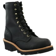 Chippewa Mens Baldor 8 Insulated Steel Toe EH Logger Boot Black - 73020 BLACK