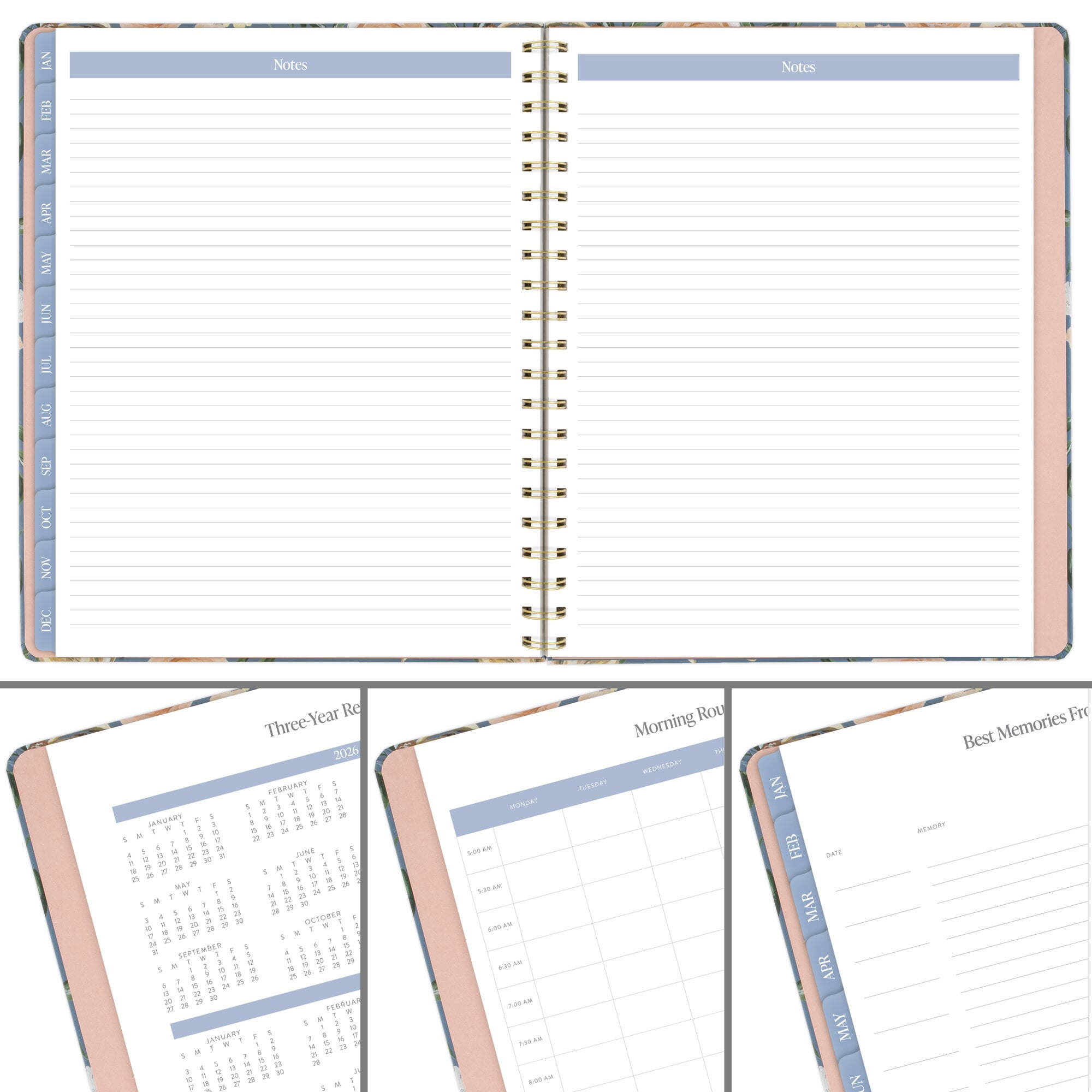 PenPillar for Mead Cambridge 2027 Weekly Monthly Planner Elora Large 8 12 x 11 -