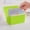 Yellow, variant on 2 Pack Plastic Index Card Storage Case Multipurpose Recipe Business Card Desktop Sorter Organizer