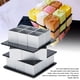 thumbnail image 4 of Molde de Pastel de Cubos de Metal 3D Molde para Hornear de Postre de Pastel de Mousse de Rotación de Tres Capas Molde para Magdalenas ANGGREK Otros, 4 of 8