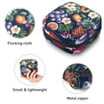 thumbnail image 3 of Sanitary Napkin Storage Bag, Hawaiian Pattern with Tropical Fruits and Flowers Portable Menstrual Pad Bag for Teen Girls Store Panty Liners Tampons Sanitary Pads for Women Ladies, 3 of 6