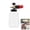 Red, variant on Pressure Washer Foam Cannon for Car Wash, Adjustable Snow Foam Lance Transparent Body, Professional Car Foams Blaster with 1/4 Inch Quick Connector