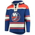 thumbnail image 2 of Men's '47  Royal New York Islanders Superior Lacer Lace-up Hoodie, 2 of 4