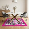 thumbnail image 3 of ODIKA Leopard Zebra Stripe Tower Centerpiece Print Spotted for Small Living Room, Playroom, Bedroom, Easy Care Kids Safe, 3 of 7