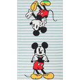 thumbnail image 7 of Disney Kitchen Towels 2-Pack Mickey Friends Blue Stripe Cotton Terry 15"x26", 7 of 7
