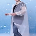 thumbnail image 2 of Adult Unisex Waterproof Rain Poncho for Outdoor Activities and Climbing Nylon, 2 of 8