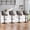 Black, variant on EHANCIS Modern Leather Bar Chairs Set of 1, Adjustable Bentwood Swivel Stools with Comfort Backrest and Sturdy Footrest, Great for Kitchen Island, Bar or Dining Area,Beige