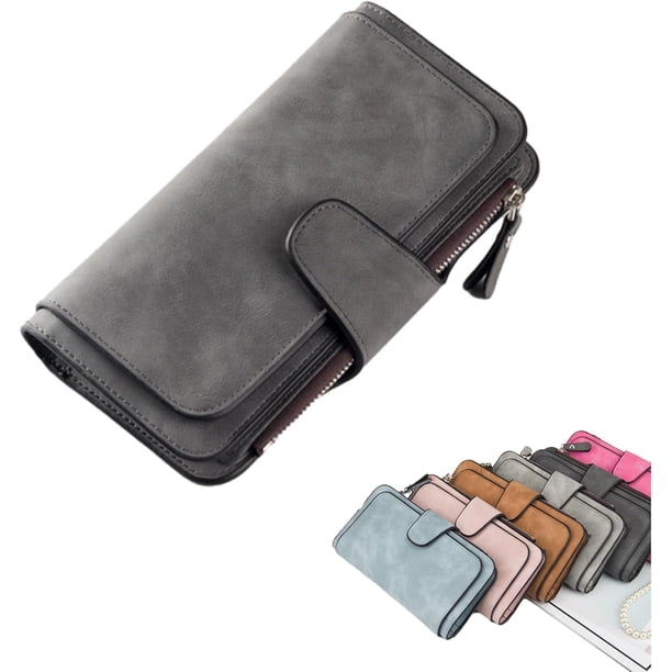 Cartera popular, Carteras populares para mujeres, Carteras múltiples retro glamorosas, Múltiples ranuras para tarjetas, Gran capacidad