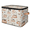 Multicolor 2, variant on ADECORIVY Fall Truck Storage Bin with Lid Fabric Pumpkin Sunflower Foldable Storage Baskets Boxes for Clothes Shelves Closet Organizer Containers with Leather Handles for Wardrobe