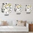 thumbnail image 4 of Designart 1 in Quartz Farmhouse Wall Clock, 4 of 5