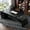 Charcoal Black, variant on Fnova 78" L-Shaped Executive Desk with Drawers, Large Office Desk with Storage, Modern Business Desk for Home Office and Commercial Use