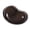 Black, variant on Silicone Heart-shaped Computer Wrist Pad 3D Wavys Comfort Gel Computer Hand Wrist Rests Support Cushion Pad