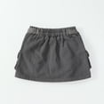 thumbnail image 6 of Zszcpp Baby Girl Newborn Skirts Solid Color Cargo A-Line Denim Jean Pocket Trendy Daily Life Simple Casual Skirts, 6 of 9