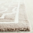 thumbnail image 4 of Safavieh Dip Dye Leighton Geometric Wool Area Rug, Beige/Ivory, 9' x 12', 4 of 12