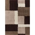 thumbnail image 2 of Well Woven Madison Shag Cubes Beige/Brown Modern Area Rug 5' X 7'2'', 2 of 4
