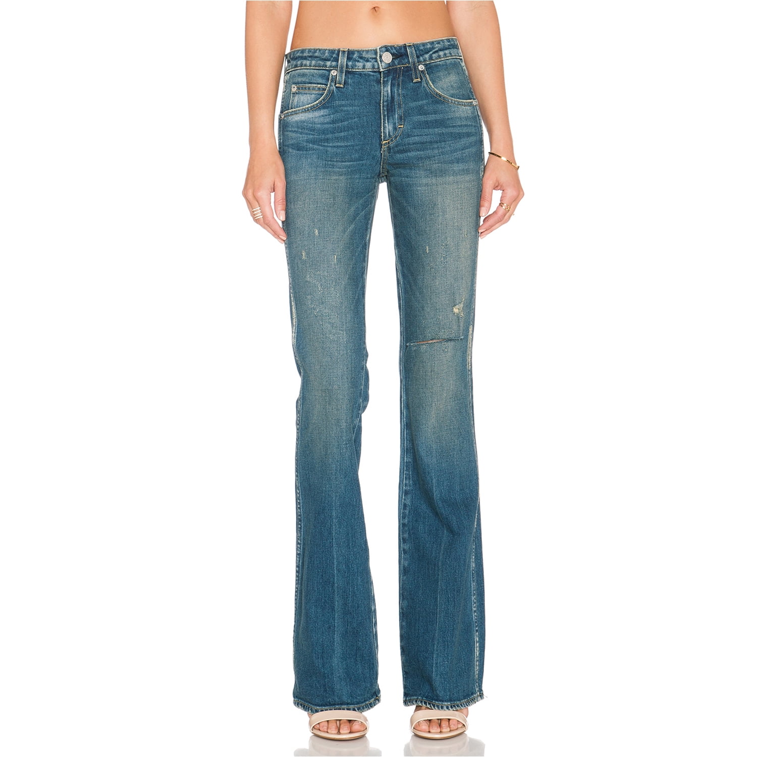 ladies kick flare jeans
