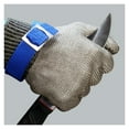 thumbnail image 5 of 1Pc Cut Proof Gloves Stab Resistant Metal Mesh Carpentry Butcher Tailor Operation Glove Carpentry Repair 5 Steel Wire Iron Tool ,Superior Abrasion, 5 of 6