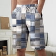 thumbnail image 2 of Gibobby Mens Shorts Men's Casual Stretch Cargo Shorts Classic Drawstring Elastic Waist Summer Work Short with Multi Pockets(XXXL,Navy), 2 of 7