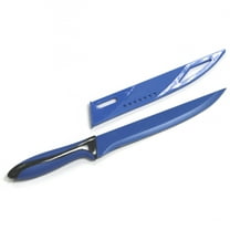 Chef Craft 8" Blue Carving Knife with Sheath
