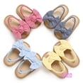 thumbnail image 2 of Eliza-Sandalias Con Nudo De Lazo Para Bebés , Zapatos De Patchwork Planos Casuales De Suela Suave Princesa, 2 of 4