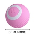 thumbnail image 2 of Automatic Interactive Cat Toy Ball - 2 Modes, Rechargeable, Rainbow Design - for Indoor Exercise/Teasing, Kittens/Adult Cats, USB Charging, 2 of 5