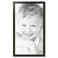 thumbnail image 2 of ArtToFrames 25" x 45" Honors Black with Gold Picture Frame, 25x45 inch Black Wood Poster Frame (WOM-5158), 2 of 7