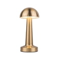 thumbnail image 4 of Craftmade - Joni 8.25 in. Brass Finish 1-Light Integrated LED, 2700/4500/6000K CCT 3-Way Touch Rechargeable Table Lamp with Shade, 4 of 4