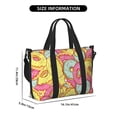 thumbnail image 2 of Travel Duffle Bag Donut and Blue Travel Tote Bags Carry on Luggage Waterproof Weekender Bags with Top Handle Adjustable Shoulde Strap for Travel Gym, 2 of 5