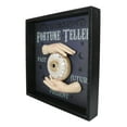 thumbnail image 2 of All Seeing Eye Fortune Teller Palms Past Future Present Wall Decor With Frame, 2 of 9