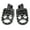 Black, variant on MX Style Front Foot Pegs Footpegs Pedals for Harley Pan America 1250 RA1250 Special RA1250S 2021 2022 2023 2024
