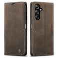 thumbnail image 2 of CaseMe Leather for Samsung Galaxy A16 5G Case, Flip Wallet Leather Case with Card Holder Magnetic Closure Shockproof Kickstand Protective Phone Cases Cover for Samsung Galaxy A16 5G 6.8-inch,Coffee, 2 of 12