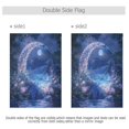 thumbnail image 4 of Yayeee Garden Flag 12"x18" Double Sided Outdoor Yard Lawn Holiday Decorations, Crystal Ball, 4 of 6