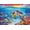 300PCS (easy), variant on Puzzles For Adults 50 Pieces Summer The Underwater World Sea Giant Turtle Wooden Educational Game Toys Family Decoration Funny Wall Art Gift Puzzle
