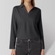 thumbnail image 1 of MHFRRA Camiseta de Manga Larga con Cuello En V y Solapa para Mujer, Color Liso, Talla 4 Gris Oscuro, 1 of 3